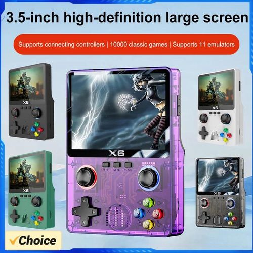 X6 Retro Handheld Game Console