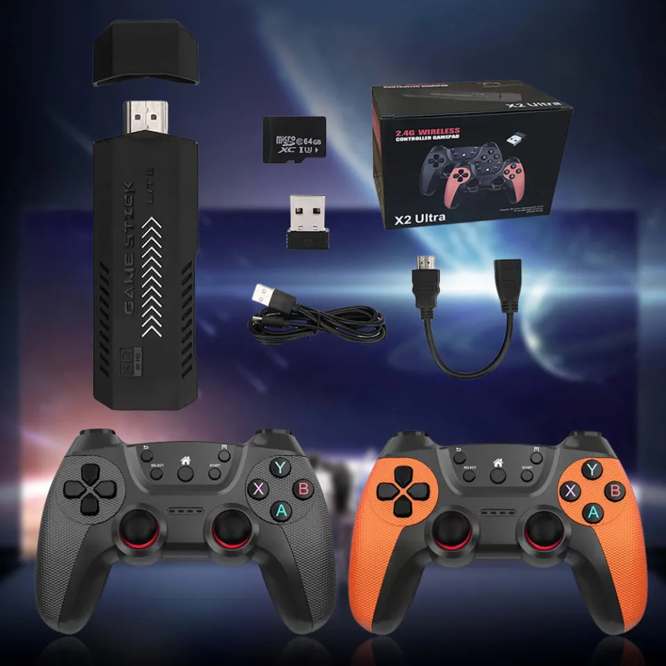X2 Ultra Game Console 4K Game Stick 36000 game