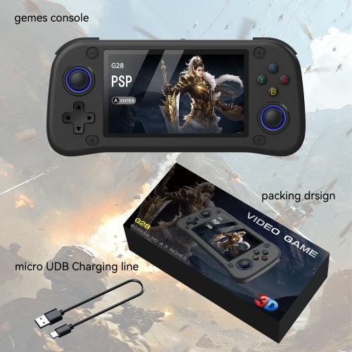 G28 Handheld game console 4.3 Inch Game console
