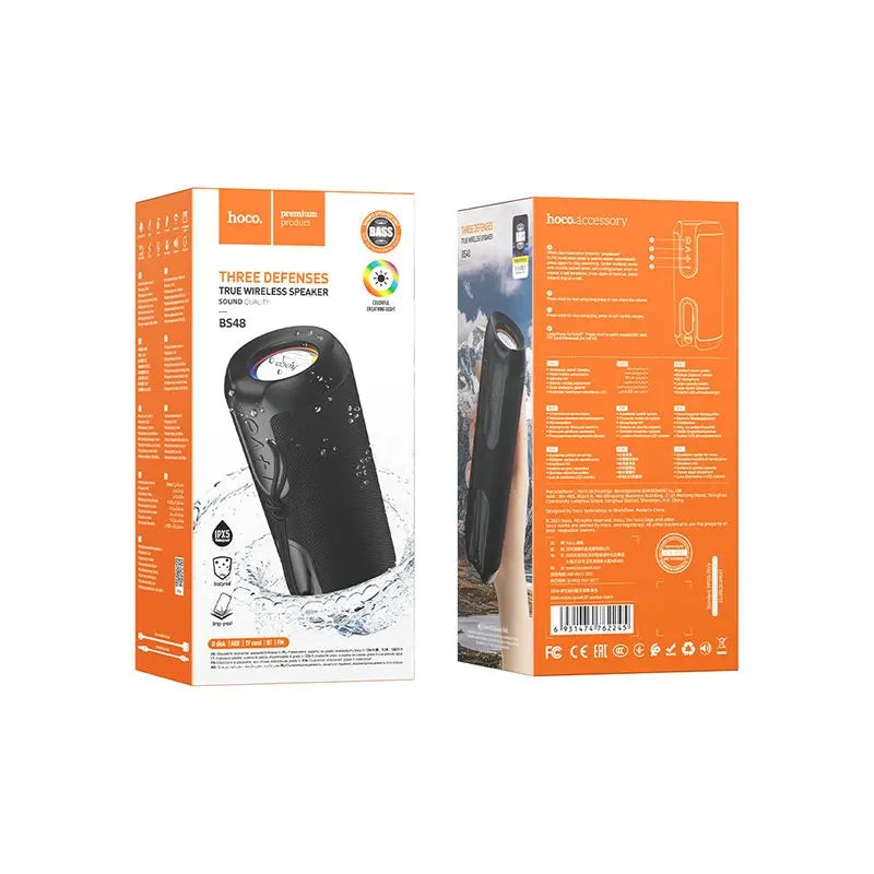 Hoco BS48 Three Defenses True Wireless Speaker
