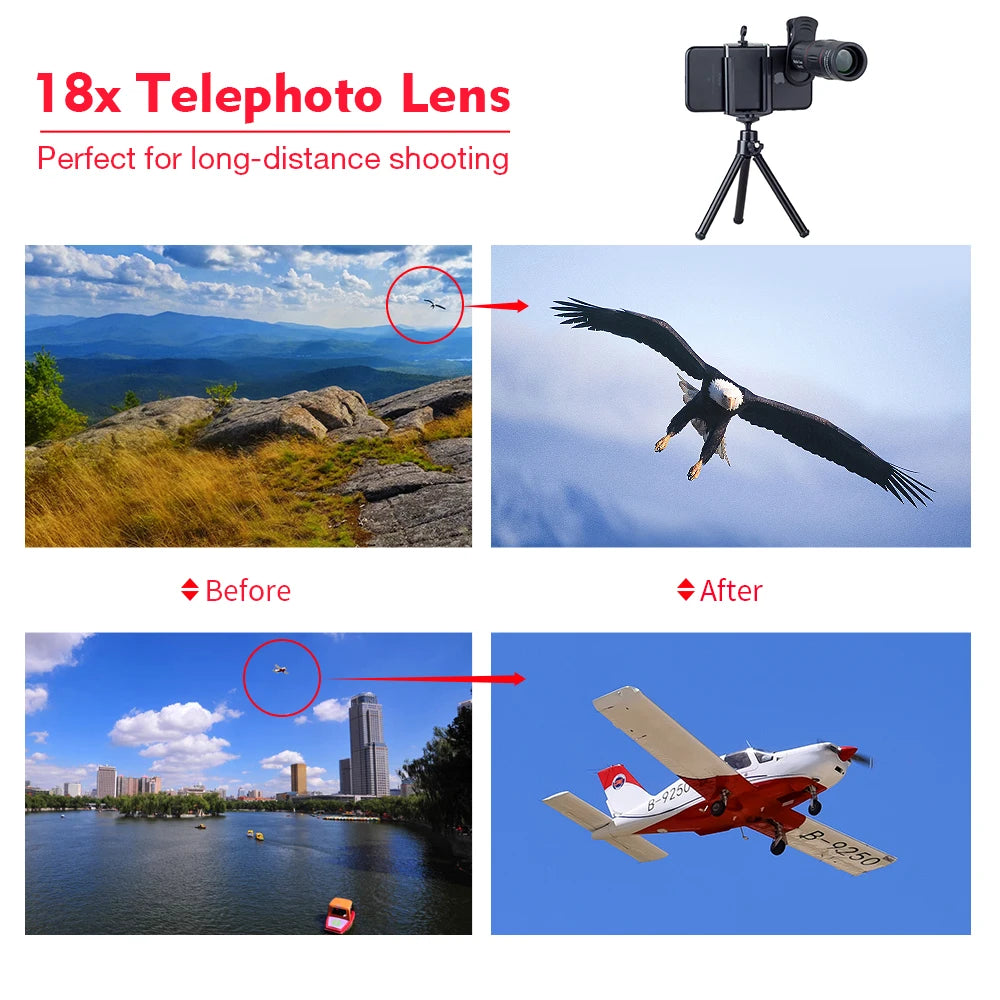 APEXEL 18X Zoom lens