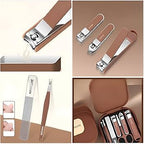 Portable Nail Clipper Set 8 in 1 Professional Manicure Pedicure Kit