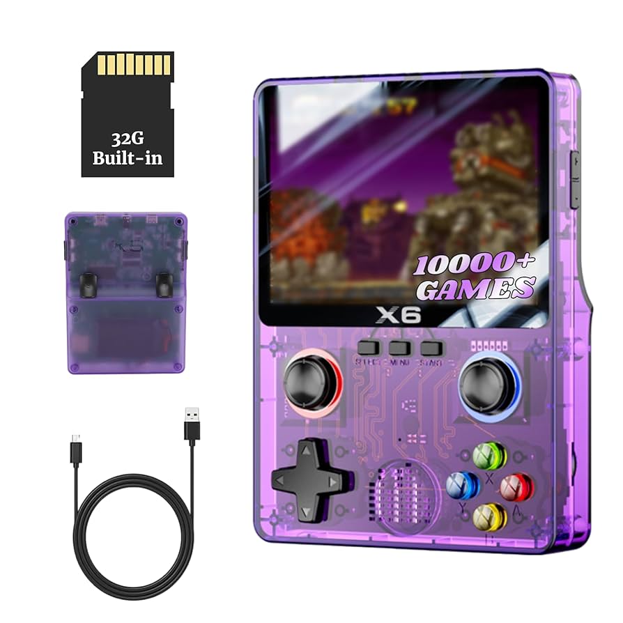 X6 Retro Handheld Game Console
