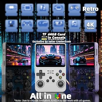 R36S Retro Handheld Game retro king