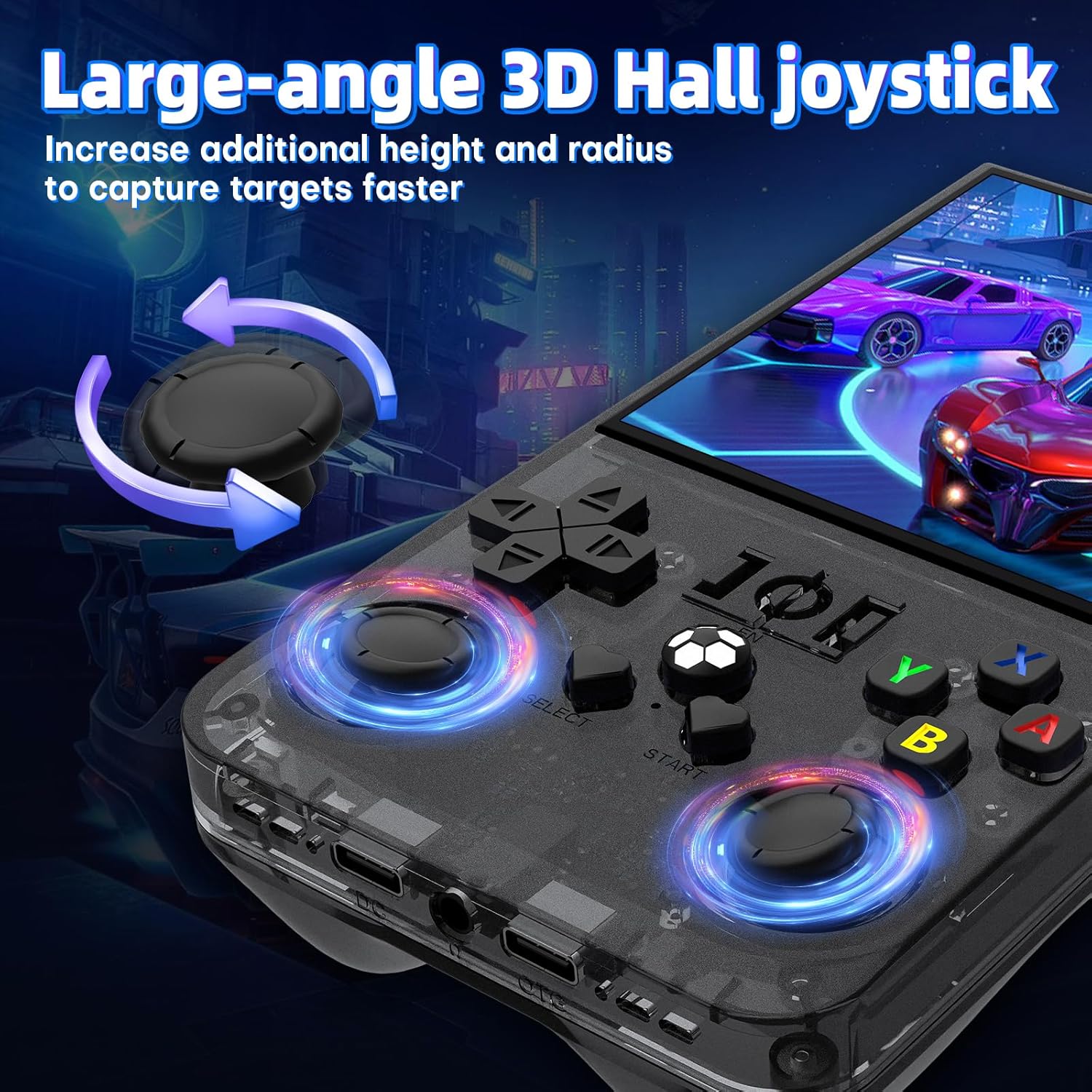 R36 Max Retro Handheld Game Console