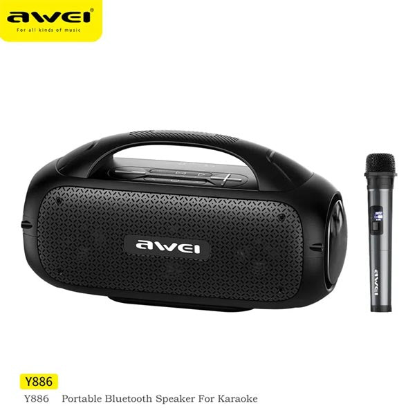 Awei Y886 60W Powerful Portable Bluetooth Speaker With Mic