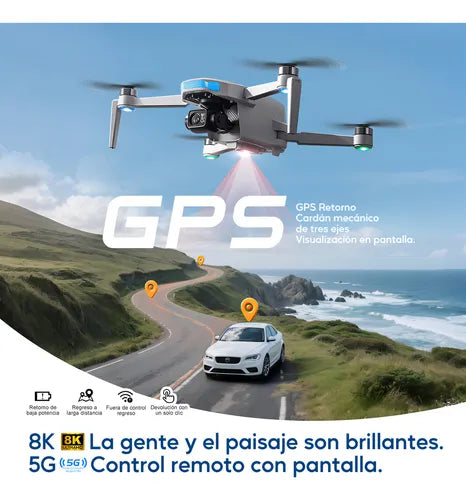SX-01 GPS Drone with 3 Axis Gimbal