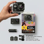 4K Sports Action ULTRA HD Camera Dual Battery