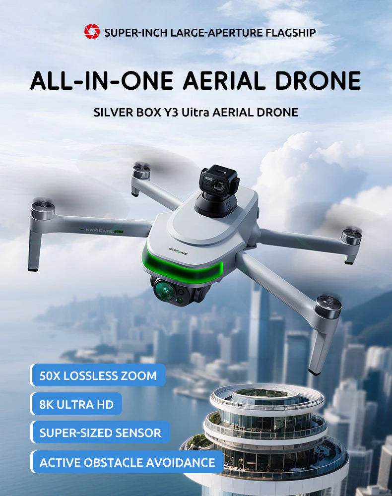 P31 Pro 4K GPS Camera Drone with EIS & Smart Return