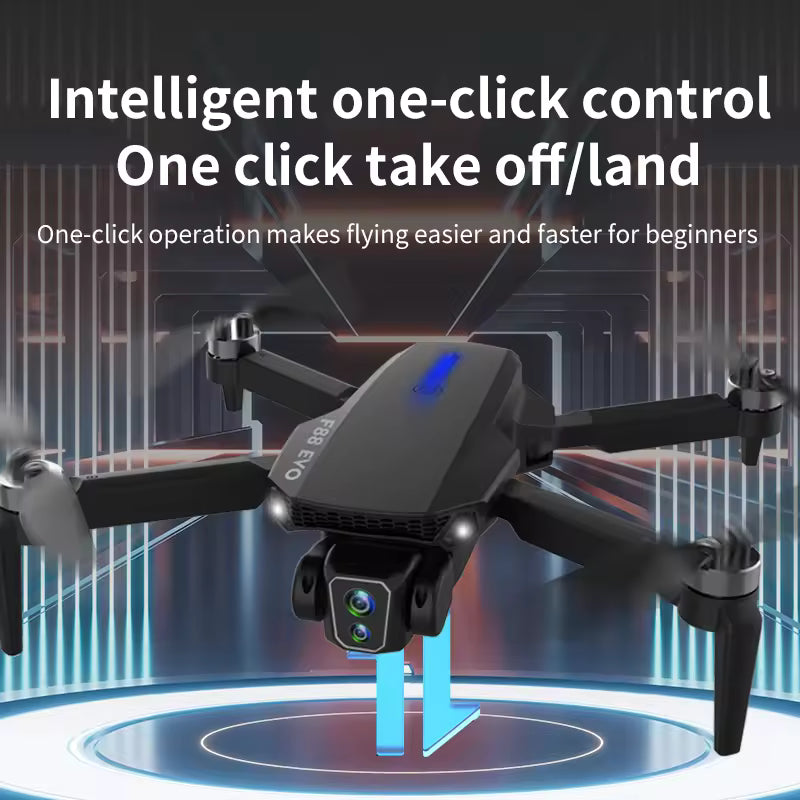 F88 Evo Brushless Motor 4k camera Drone