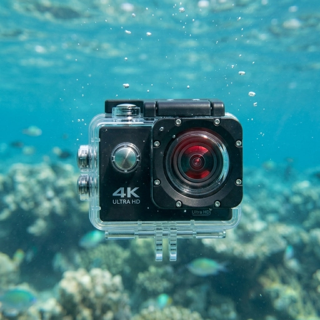 4K Sports Action ULTRA HD Camera Dual Battery