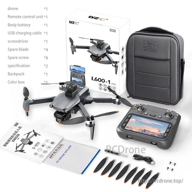 L600 PRO GPS Drone 4K Professional 5G WIFI Aerial Photography
