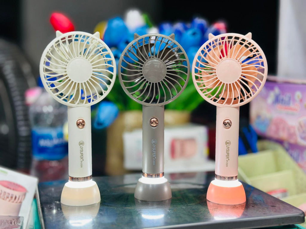 JY Super 2320 Multi-Function Rechargeable Fan & Light