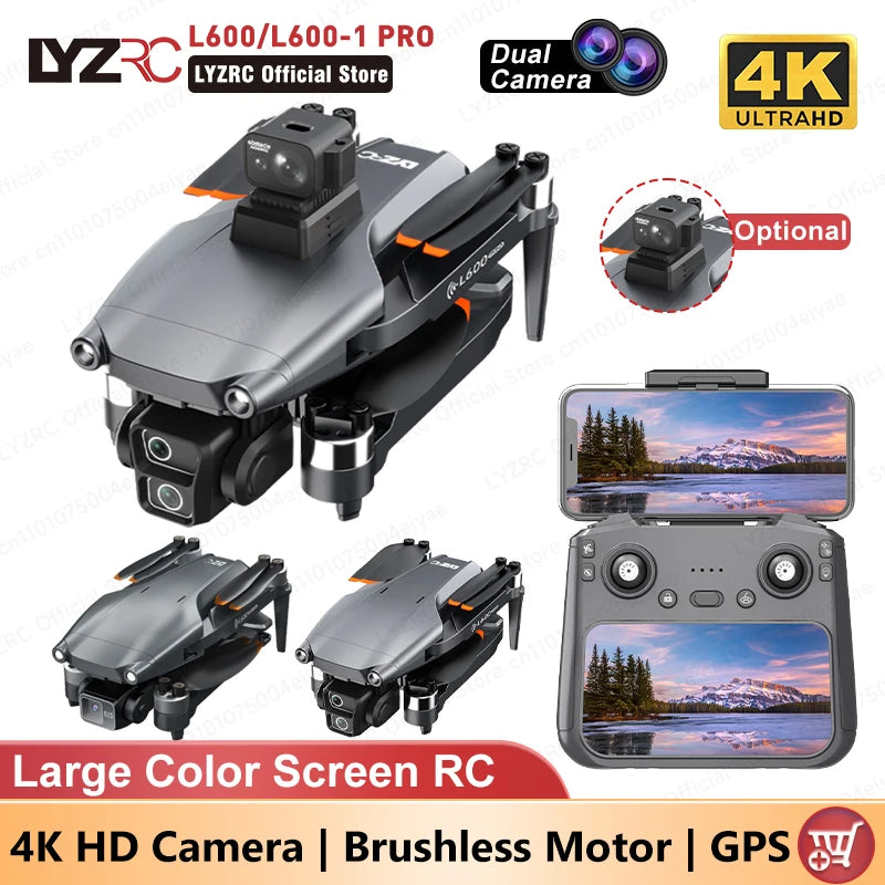 L600 PRO GPS Drone 4K Professional 5G WIFI Aerial Photography