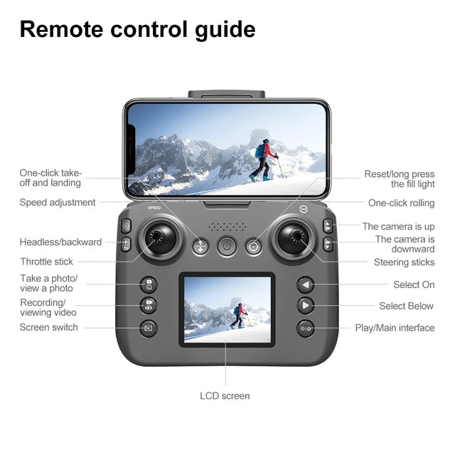 k3 pro display remote Drone 2025