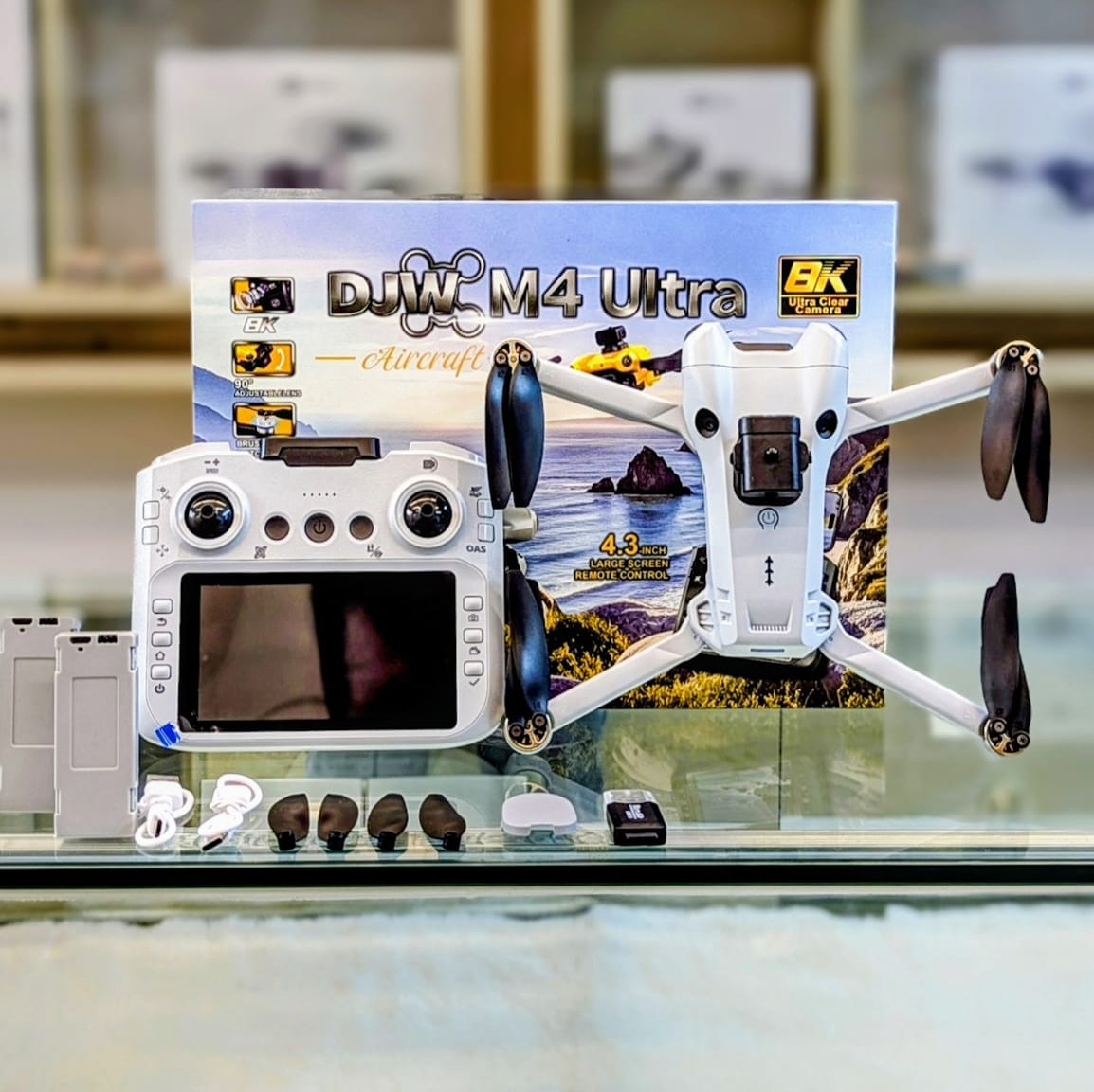 DJW M4 Ultra Drone with RC remote