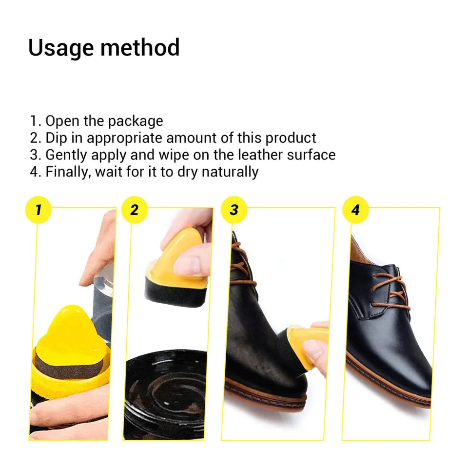 Shoes Cleaner Leather Repairing Cream