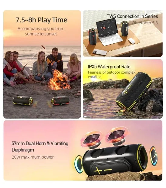 Awei KA5 20W Portable bluetooth Speaker
