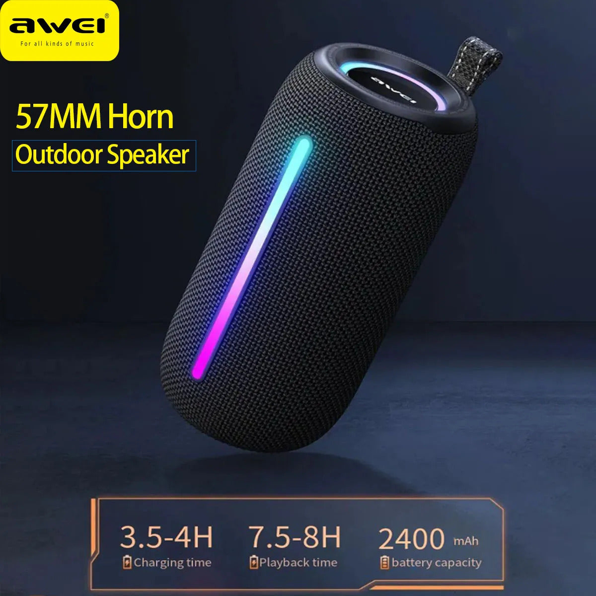 Awei Y788 Bluetooth Speaker With RGB Light