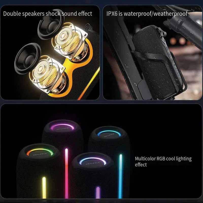 Awei Y788 Bluetooth Speaker With RGB Light