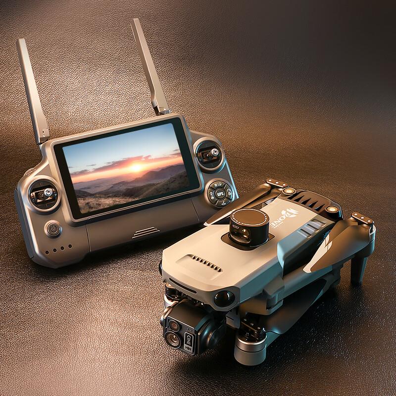 D12 Professional Drone Control 3-axis Gimbal Digital 6KM Image Transmission Obstacle