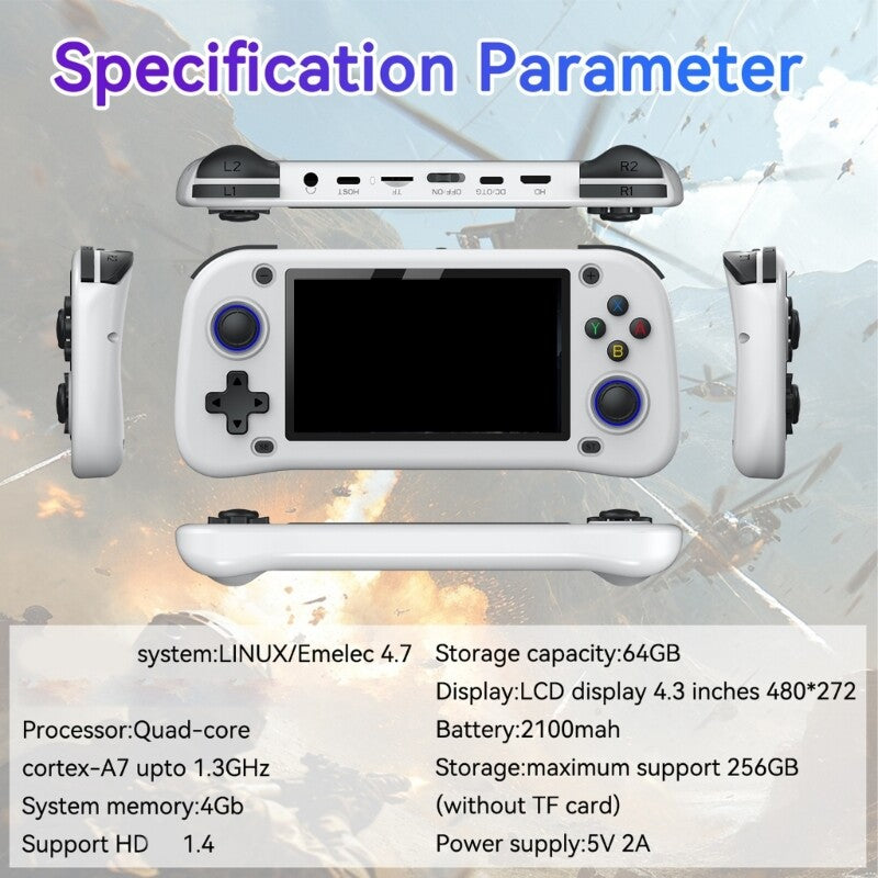 G28 Handheld game console 4.3 Inch Game console