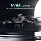 V198 GPS best camera drone 2025 Full HD
