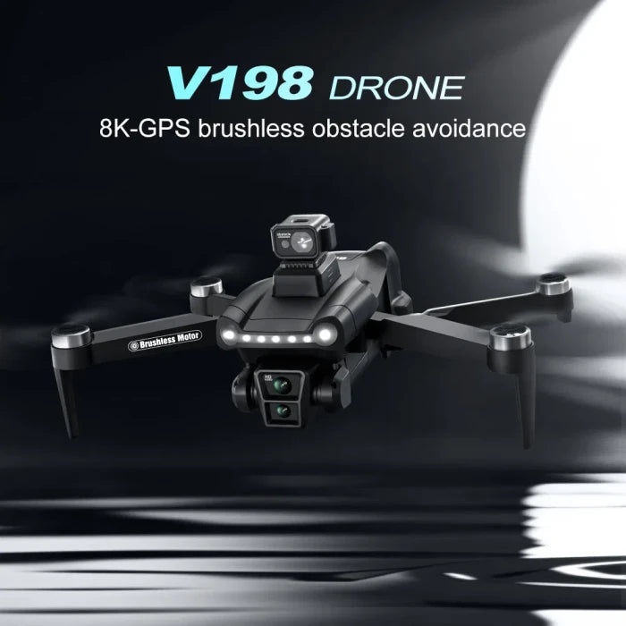 V198 GPS best camera drone 2025 Full HD